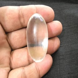 Crystal Shivling – 29.81 Gram Oval Shape Natural Stone